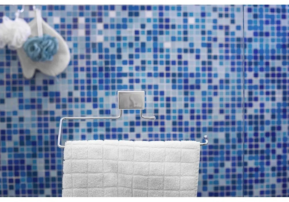 Samodržiaci kúpeľňový vešiak na uteráky Compactor Towel
