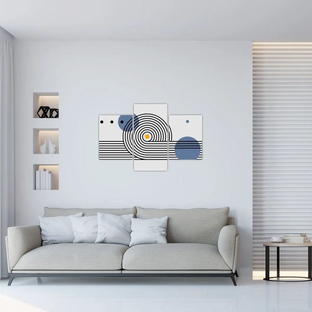 Obraz - Minimalistická abstrakcia N⁰1 (90x60 cm)