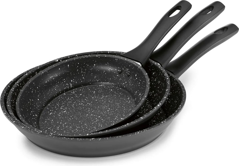 XXXLutz SADA PANVÍC nepriľnavý povrch PTFE 3-dielne 20/24/28 cm BRATMAXX - Online Only bytové doplnky - 005247062601