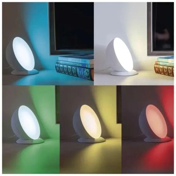 LED RGB Stmievateľná stolná lampa GoSmart LED/7W/230V Wi-Fi biela