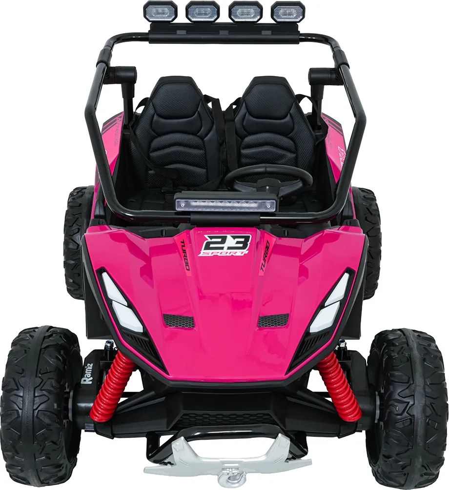 Ramiz Elektrická bugina TURBO 23 pre deti ružová