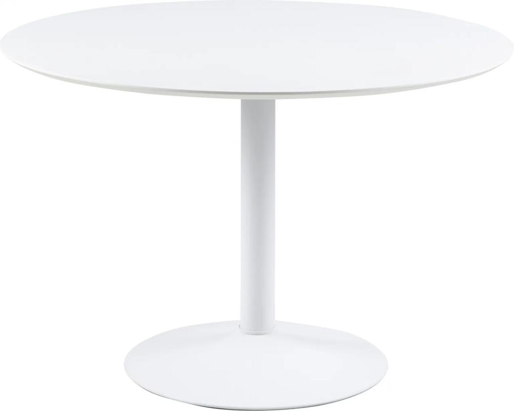 Bighome - Jedálenský stôl IBIZA 110 cm, biela
