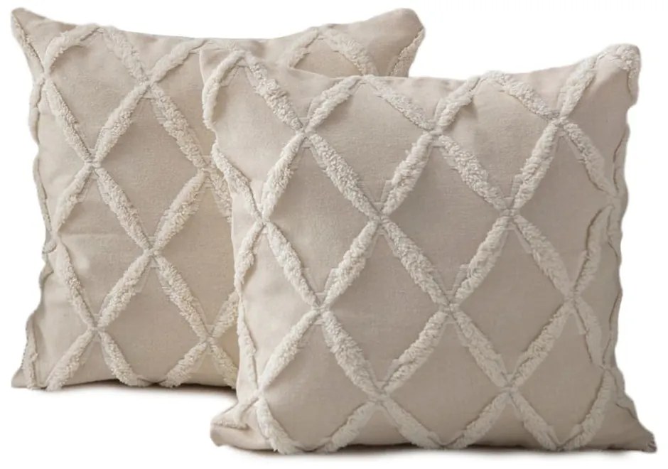 Obliečky na vankúše v súprave 2 ks 43x43 cm Tuffet – Mioli Decor