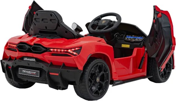 Elektrické autíčko Lamborghini Revuelto červené