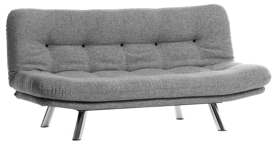 Dvojmiestná rozkladacia pohovka BINA svetlosivá