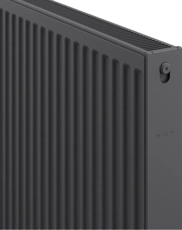 Mexen, panelový radiátor Mexen C21 500 x 1000 mm, bočné pripojenie, 1108 W, antracit - W421-050-100-66