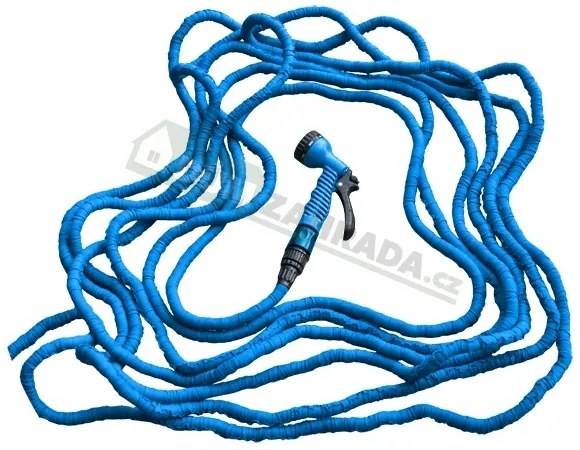 BRADAS Komplet flexibilnej záhradnej hadice TRICK HOSE 5-15 m - modrá