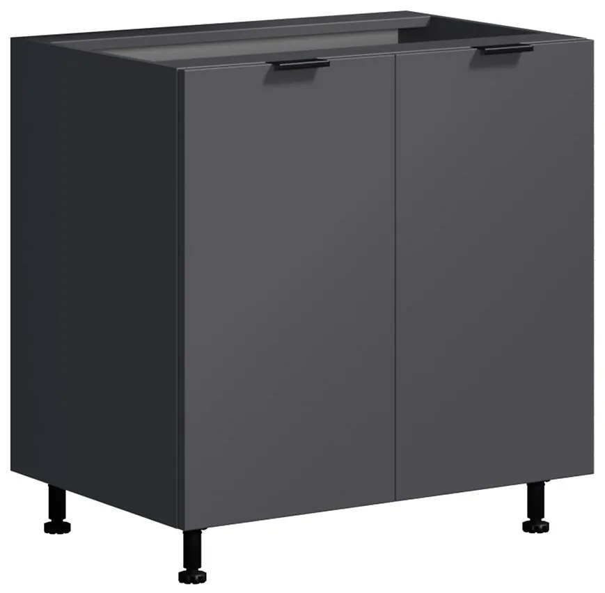 Kuchynská Skrinka LOFT II D80 grafit