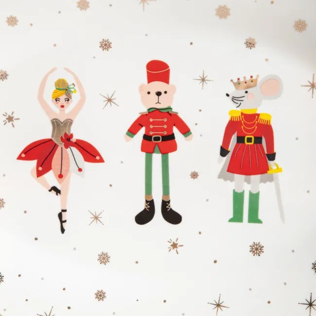 Tanier LICOLA oválny, s vianočným vzorom 761775