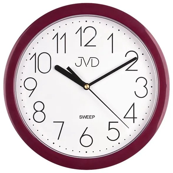 Nástenné hodiny JVD sweep HP612.10, 25cm