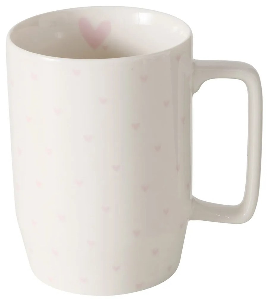 Veľký hrnček pre zaľúbených Lovelyn 400ml Variant: Biely