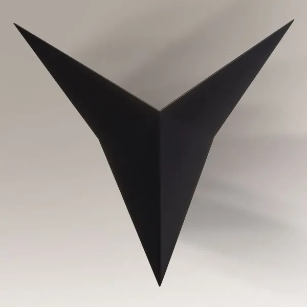 Shilo 4449 - LED Nástenné svietidlo HINO LED/6W/230V 3000K CRI 90 čierna