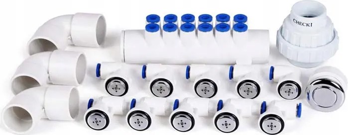 Sada 18 Prvkov Na Montáž Vírivky Do Vane Balli