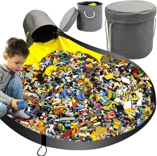 KRUZZEL Kôš na hračky s podložkou na hranie - Kruzzel