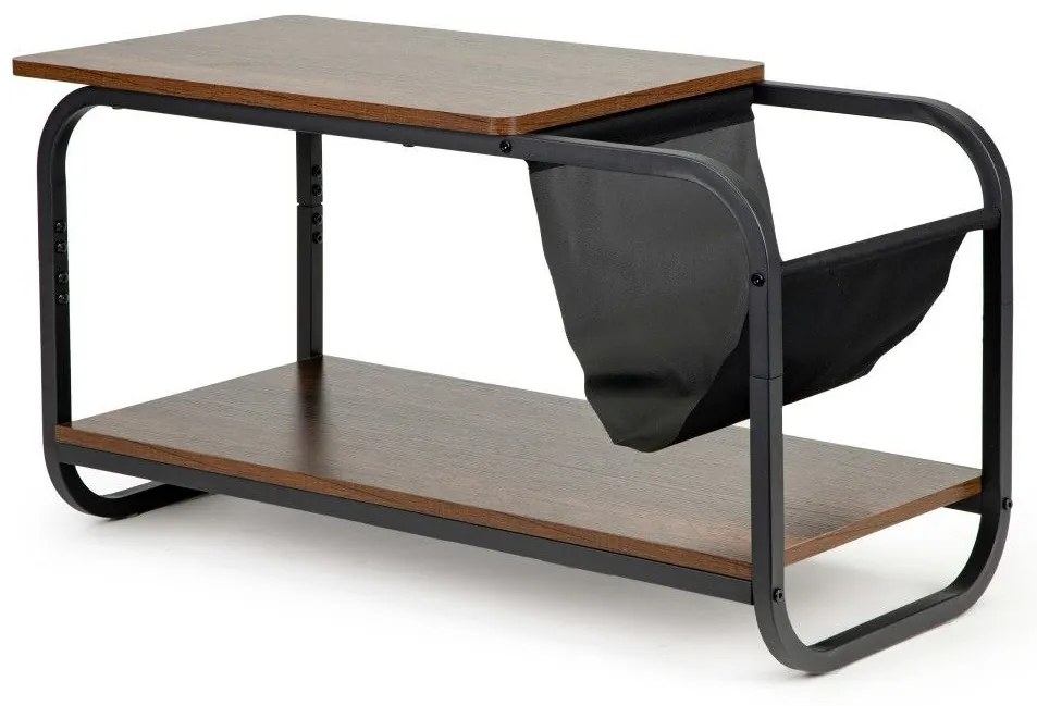 Dvojúrovňový konferenčný stolík v modernom prevedení