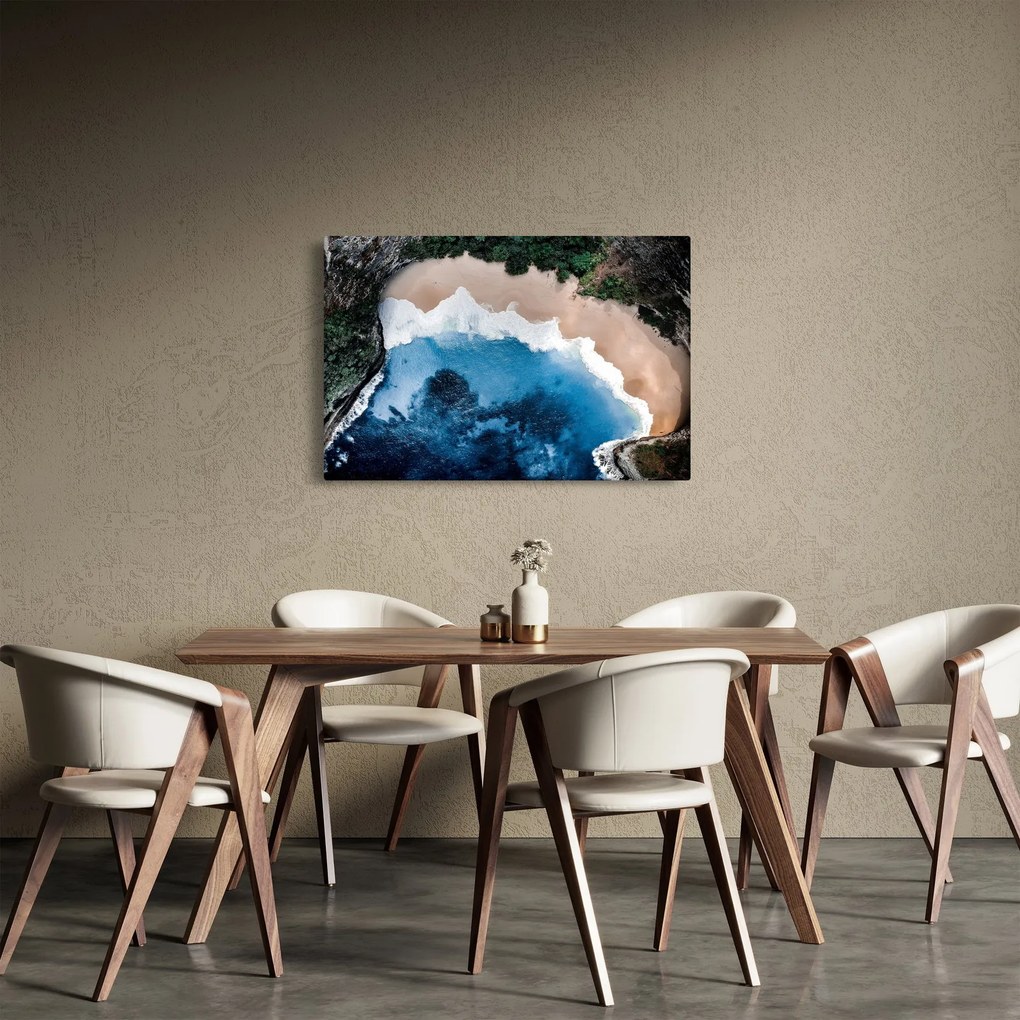 Obraz pláže Nusa Penida, Indonézia (90x60 cm)