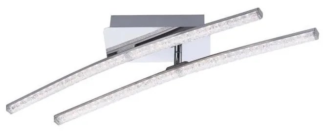 Leuchten Direkt 11290-17 - LED Prisadený luster SIMON 2xLED/5W/230V lesklý chróm