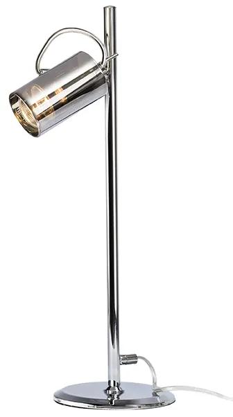 RENDL R10519 BUGSY stolná lampa, pracovné chrómové sklo
