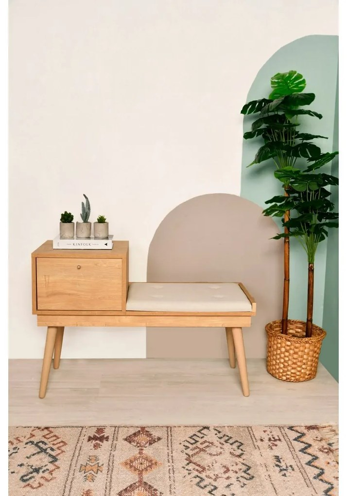 Lavica Urban Cream and Oak