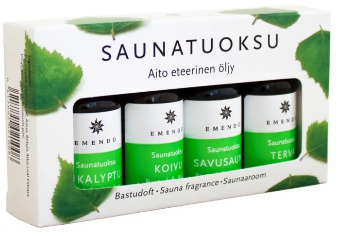 Set vôní do sauny Emendo 4x10ml