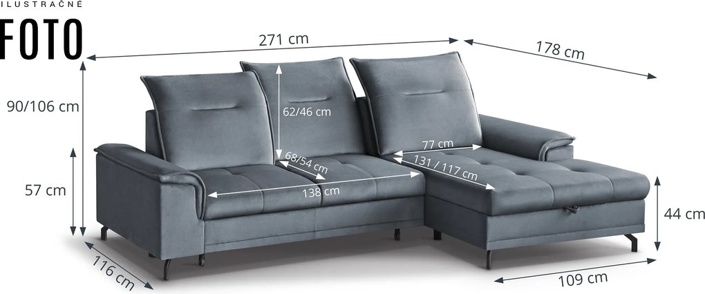 Sedacia súprava BRUNO MINI