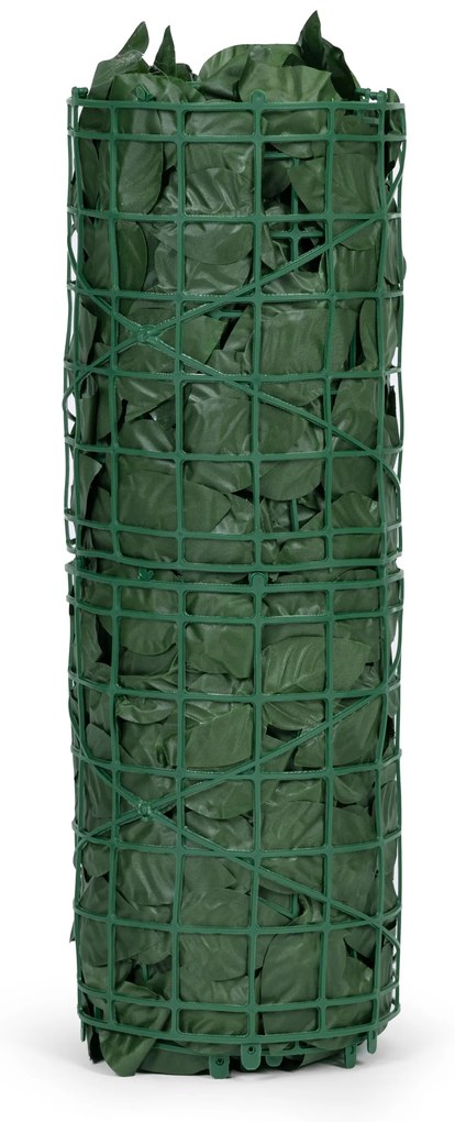 Umelý živý plot 300x50 cm - brečtanovo zelená