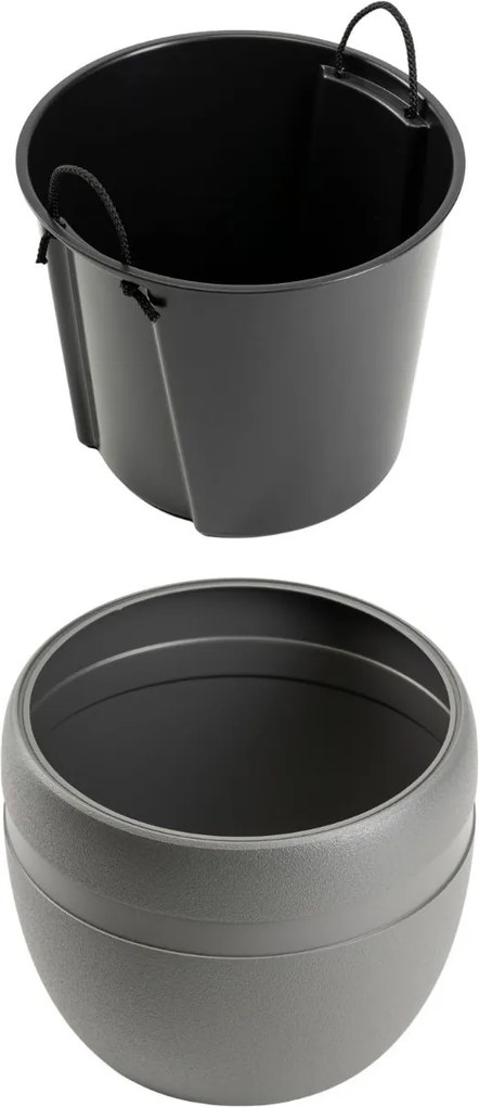 Květináč LUNA Classic 40 cm antracitový
