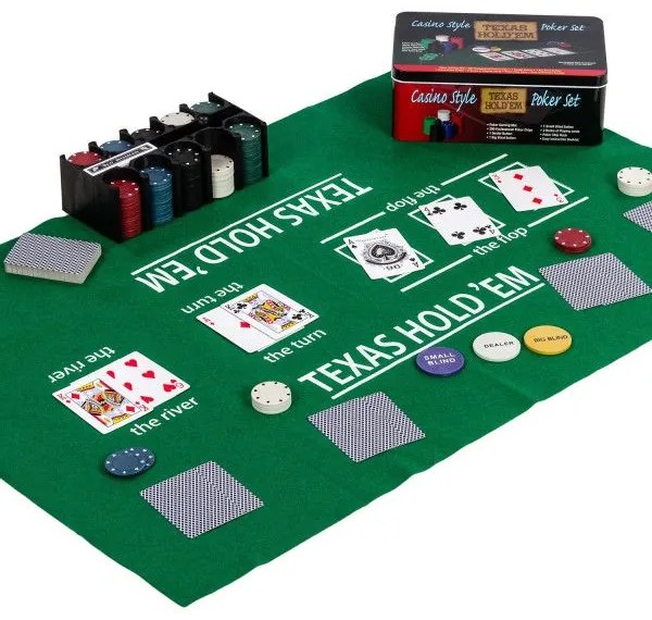 GamesPlanet® Poker set v plechovej dóze, 200 ks