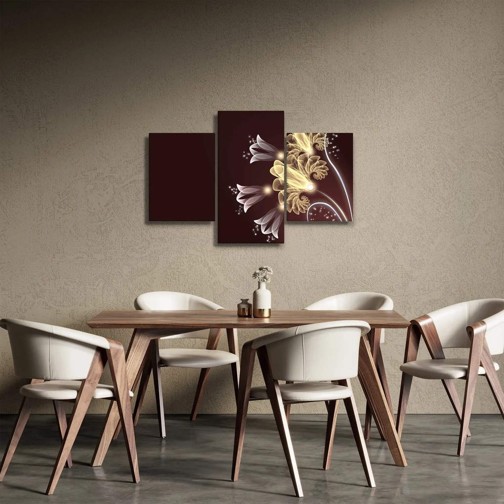 Obraz - Žiarivé kvety (90x60 cm)