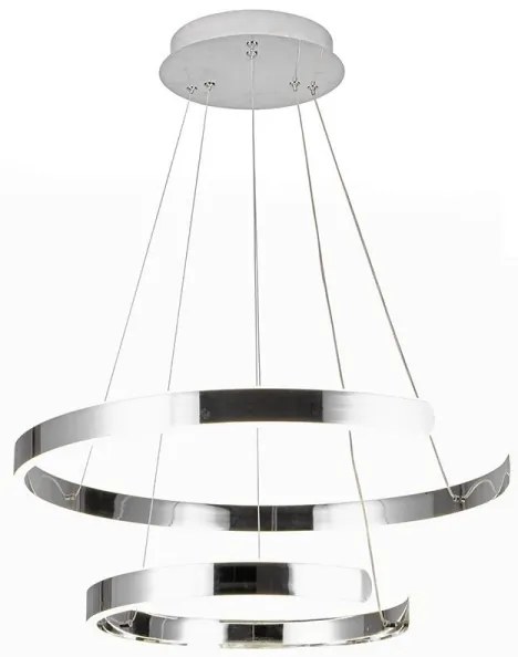 LED Stmievateľný luster na lanku LED/120W/230V 3000-6500K + diaľkové ovládanie