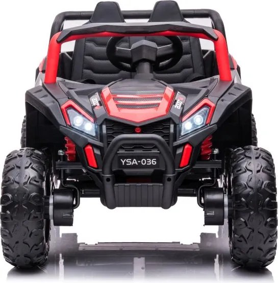 LEAN CARS Elektrické auto na batérie YSA036 červené 4x4