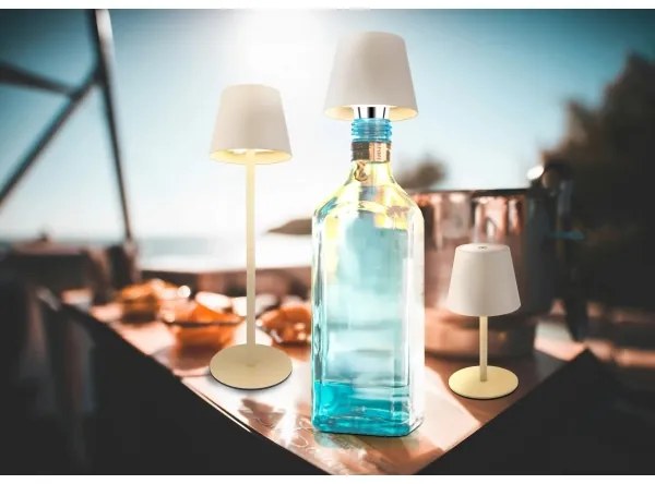 Globo 58488S - LED stmievateľná dotyková nabíjateľná vonkajšia lampa VANNIE 3W/5V IP54 1800 mAh