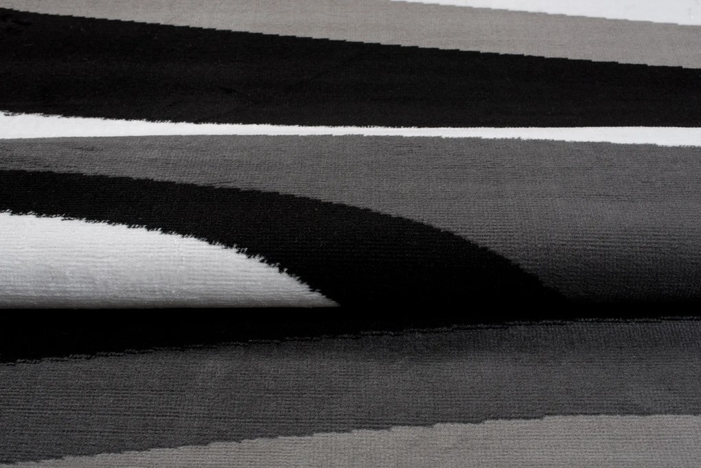 TA Koberec Z895A BLACK MAYA PP EYM Sivý Obdĺžnikový Rozmer: 200x300 cm