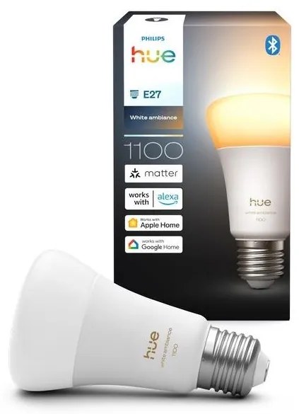 LED stmievateľná žiarovka Philips Hue WHITE AMBIANCE E27/8,1W/230V 1000-20000K