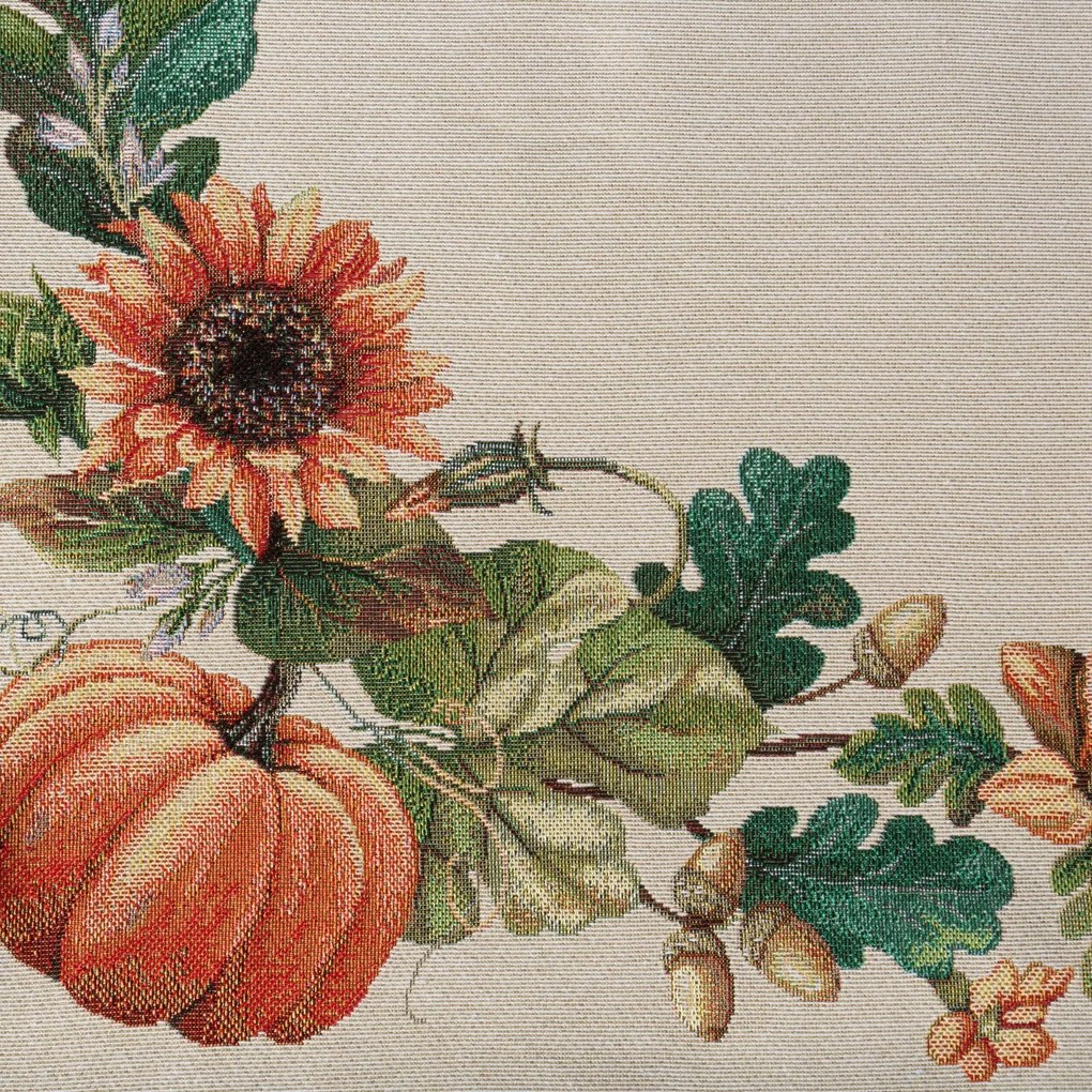 GOBELÍNOVÝ OBRUS PUMPKIN1 140X180 CM VZOROVANÝ