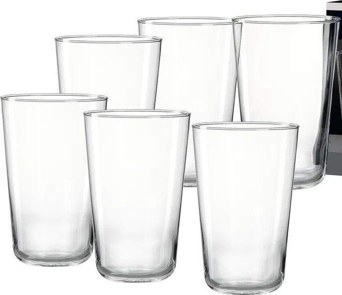 Poháre na nápoje (6 ks) Loa, 400 ml