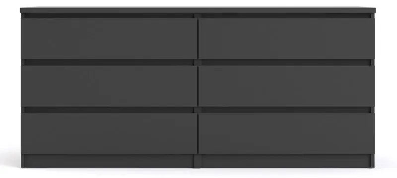 Komoda Simplicitous 232 čierna matná
