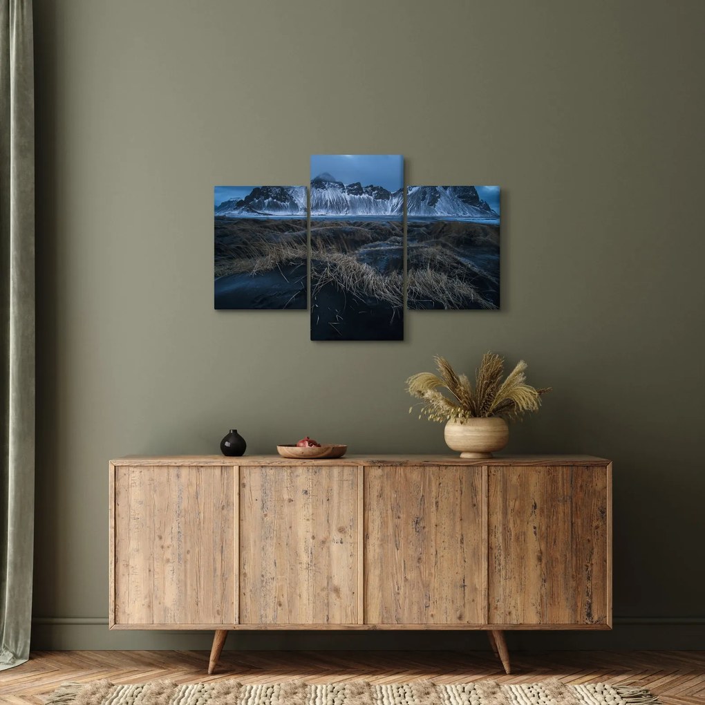 Obraz výhľadu na Islandskej vrcholky (90x60 cm)