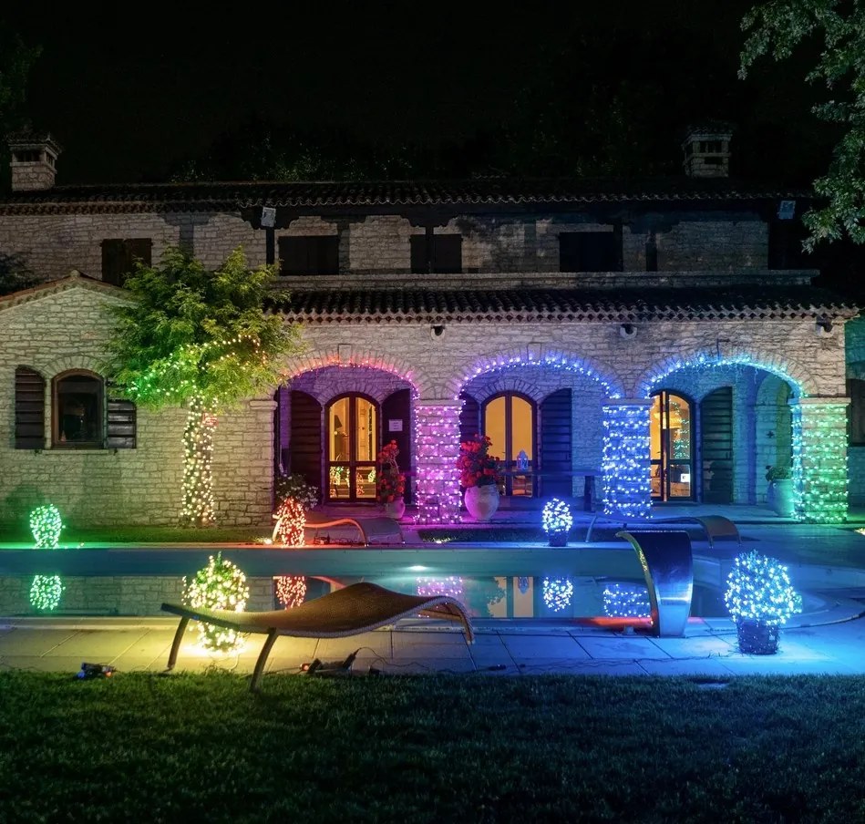 LEDWORKS Twinkly světelný řetěz, 250 LED RGB, 20 m