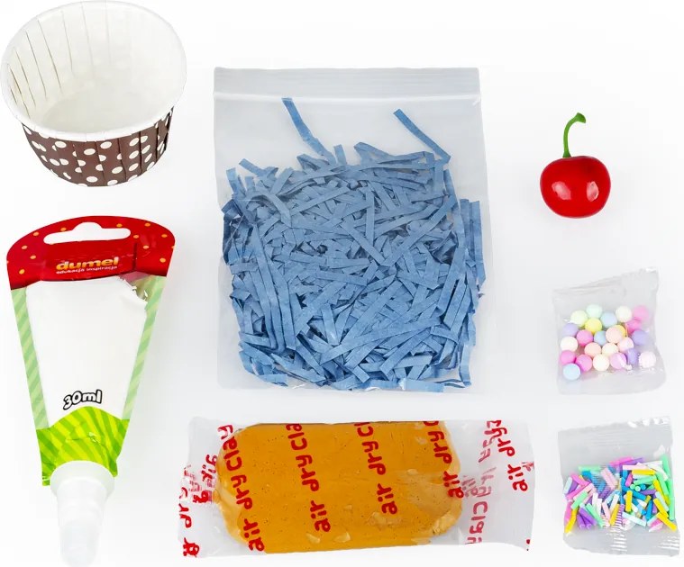 Zdobenie – Cupcake | Kreatívna sada na výrobu hračkárskeho koláčika