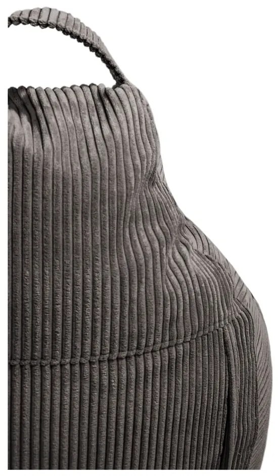 Fialový menčestrový detský sedací vak Game Amuse – SLOWDOWN