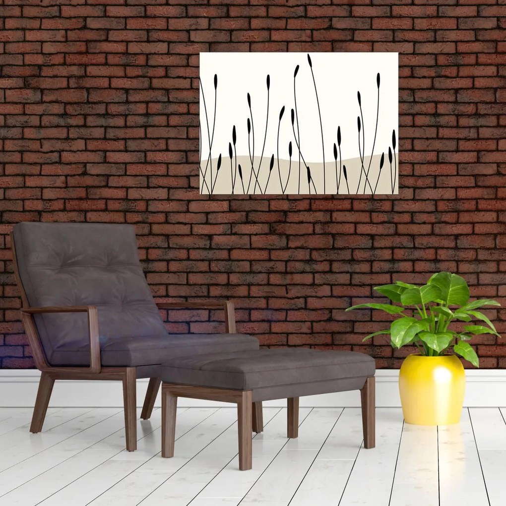 Obraz - Grafická lúka N⁰3 (70x50 cm)