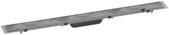 Sprchový žľab Hansgrohe RainDrain Rock 80 cm nerez 56031000