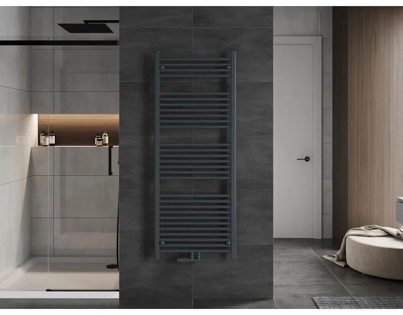 Mexen Mars, vykurovacie teleso 1500x600 mm, 729 W, antracitová, W110-1500-600-00-66