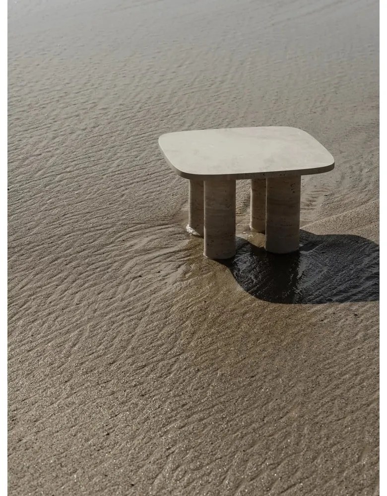 Kamenný odkladací stolík 52x52 cm Volos – Blomus