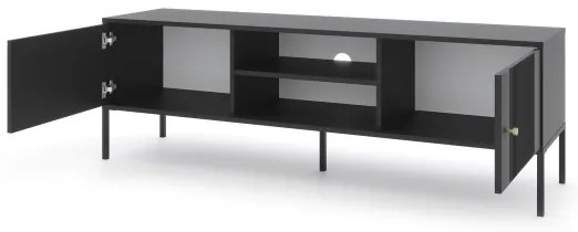 Televízny stolík LUE čierny