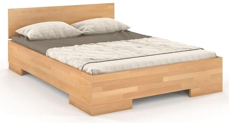 Posteľ buková Skandica Spectrum Maxi 160x200 prirodzené