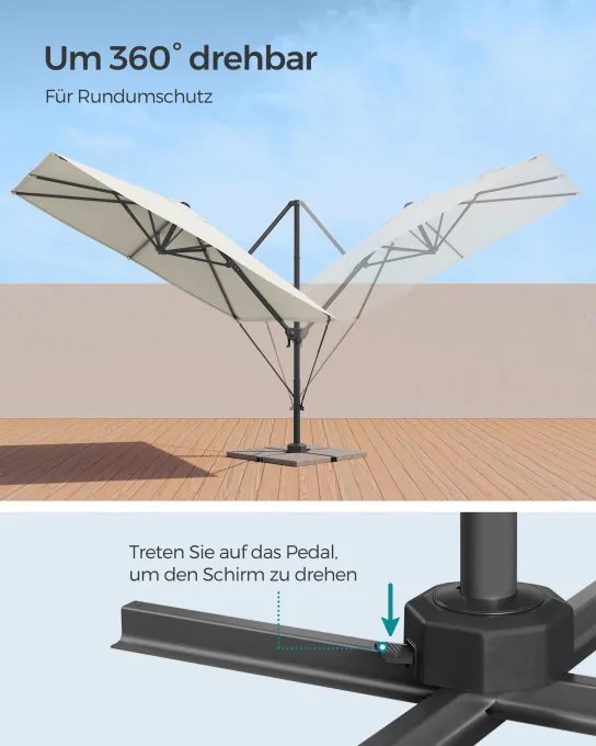 Záhradný slnečník GPU057Y01