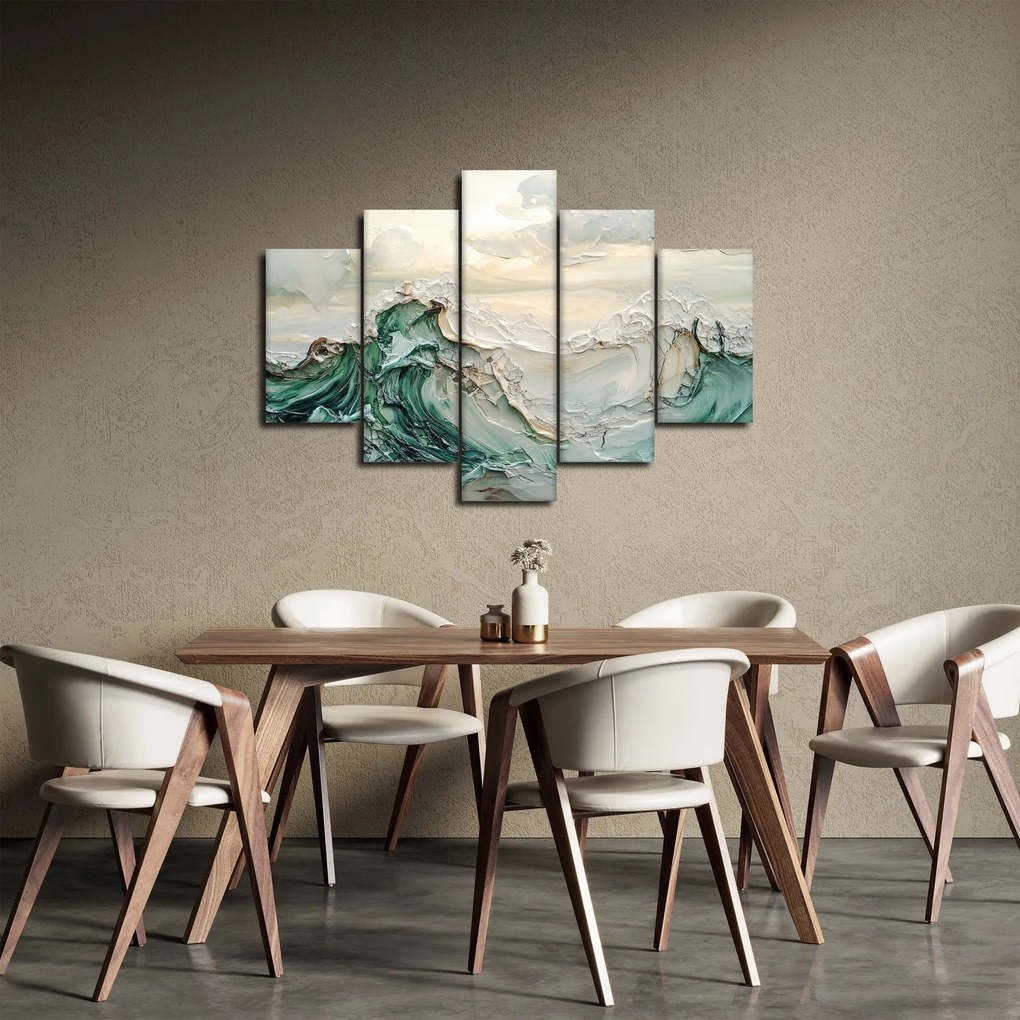 Obraz - 3D abstrakcie mora (150x105 cm)
