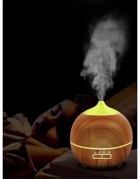 Zvlhčovač vzduchu s ionizátorom 300 ml svetlo hnedý